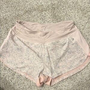 Outdoor Voices Light Pink Speckled Shorts